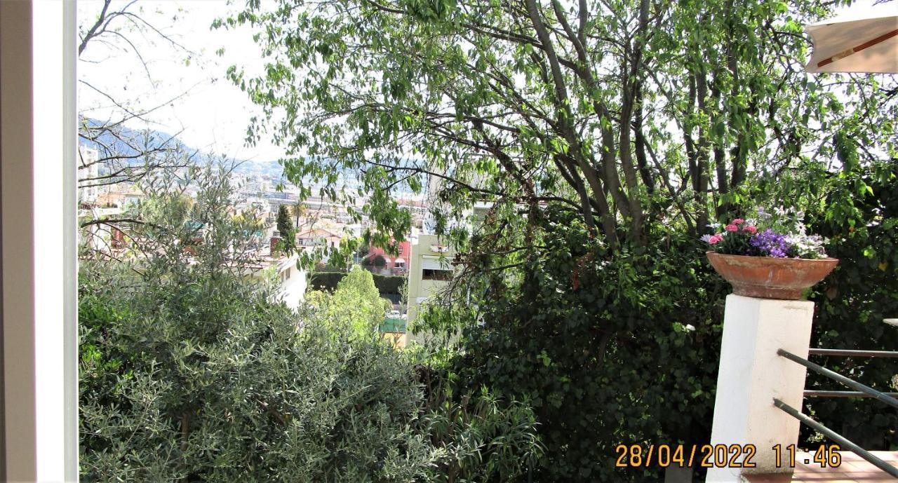 Nice - Studio Independant En Villa - Mer Ville Calme Jardinet 외부 사진